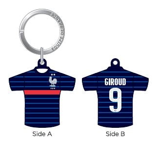 FFF – Schlüsselanhänger PVC Heimtrikot Nummer 9 (Saison 2020/21)