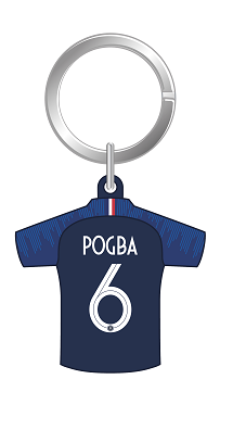 FFF – Schlüsselanhänger PVC Heimtrikot Nummer 6 (Saison 2019/20)