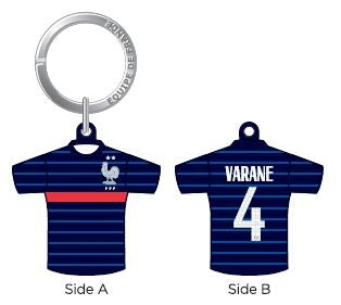 FFF – Schlüsselanhänger PVC Heimtrikot Nummer 4 (Saison 2020/21)