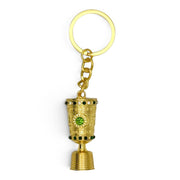 Detailed 3D Replica of the DFB-Pokal Trophy - Miniature Gold Finish Keyring