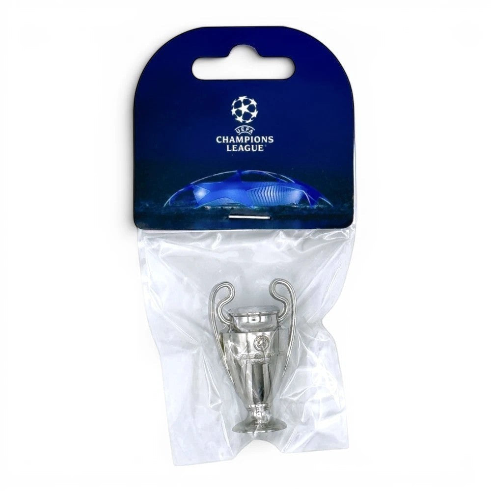 UEFA Champions League Pokal-Nachbildung aus Zamak, 45 mm, silberfarben