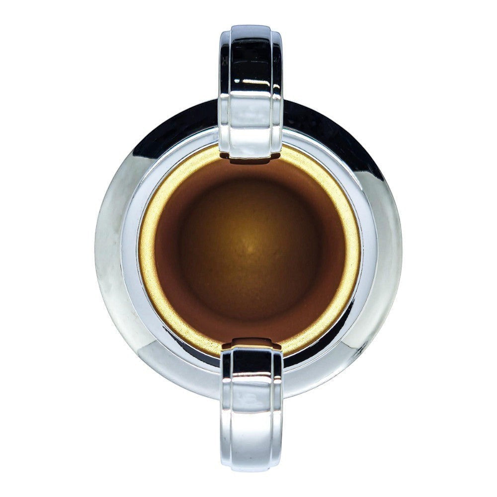 UEFA Champions League Pokal-Nachbildung aus Zamak, 150 mm, silber und goldfarben, für Fans.